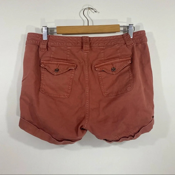 3 for $20 ⭐️ Torrid Marsala Red Military Twill Shorts - Picture 4 of 7